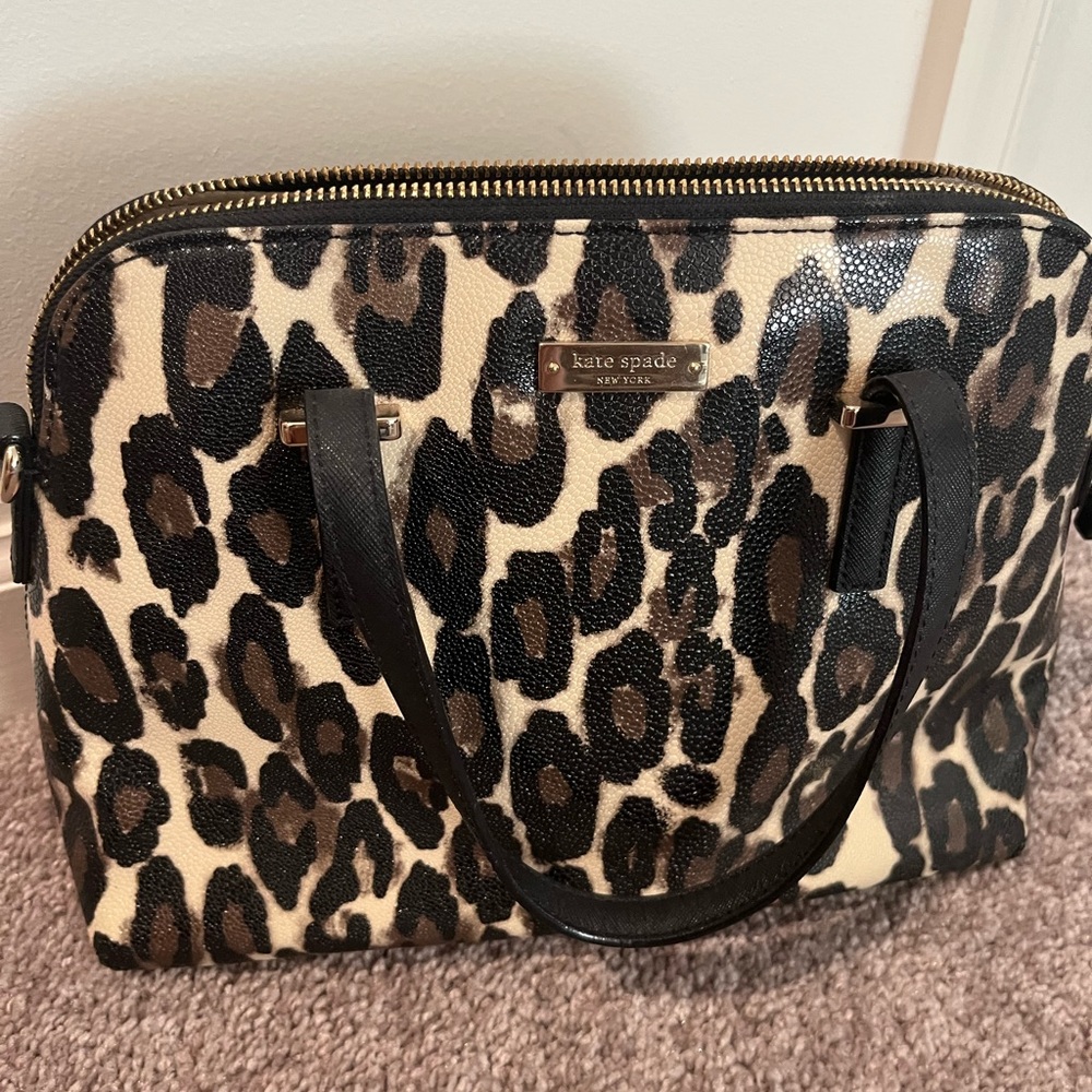 Kate Spade Leopard Satchel